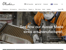Tablet Screenshot of oliveri.com.au